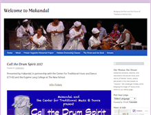 Tablet Screenshot of makandal.org